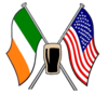 American Flag And Irish Cut Guinness Image